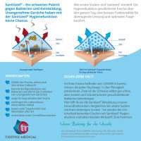 Medic Deo Silverwool Diabetikersocken mit Wolle vom Merinoschaf und Silber antibaktierell warm