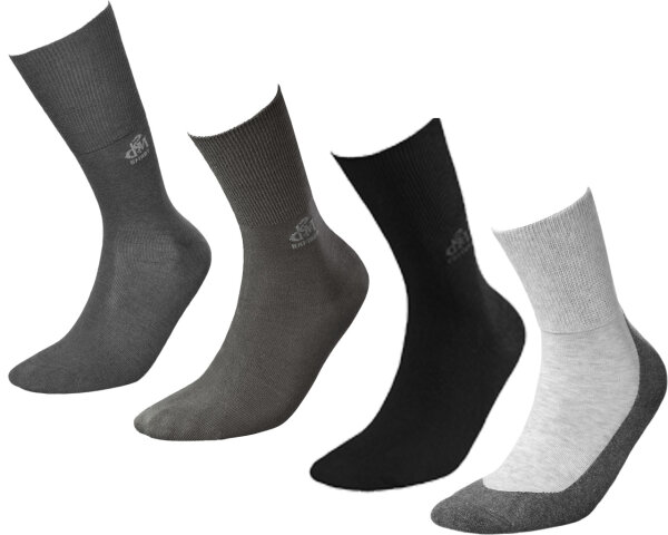 Diabetikersocken-Geschenkset 4 Paar — DeoMed® Medizinprodukt Kennenlernset