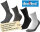 Diabetikersocken-Geschenkset 4 Paar — DeoMed® Medizinprodukt Kennenlernset
