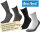 Diabetikersocken-Geschenkset 4 Paar — DeoMed® Medizinprodukt Kennenlernset