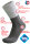 Ultraflex Frottee Venensocken mit extra weitem Bund speziell für geschwollene Beine 35-37 aschgrau-grau