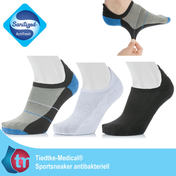 Sportsocken Sanitized® antibakteriell | Tiedtke-Medical