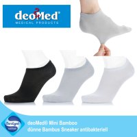 Sneaker Socken MINI BAMBOO Bambus non slip