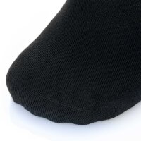 Sneaker Socken MINI BAMBOO Bambus non slip schwarz 39-42