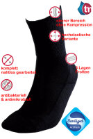 Ultraflex Frottee Venensocken mit extra weitem Bund...