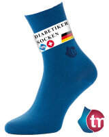 Ultraflex Cotton — dünne Diabetikersocken extra weit, Baumwolle ohne Gummi
