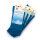 Ultraflex Cotton — dünne Diabetikersocken extra weit, Baumwolle ohne Gummi
