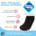 Ultraflex Cotton  extrem weite dünne Baumwollsocken 39-42 schwarz