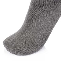 Ultraflex Frottee Venensocken mit extra weitem Bund speziell für geschwollene Beine 44-46 grau