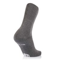 Ultraflex Frottee Venensocken mit extra weitem Bund speziell für geschwollene Beine 47-49 grau