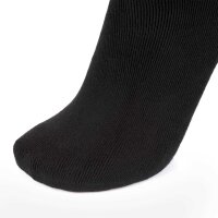 Ultraflex Frottee Long Kniestrümpfe Venensocken für geschwollene Beine 35-37 schwarz