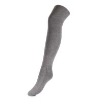 Ultraflex Frottee Long Kniestrümpfe Venensocken für geschwollene Beine 41-43 grau