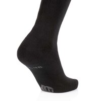 Ultraflex Frottee Long Kniestrümpfe Venensocken für geschwollene Beine 44-46 schwarz