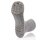 Ultraflex Frottee Antirutsch Venensocken 44-46 dunkelgrau