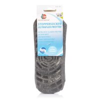 Ultraflex Frottee Antirutsch Venensocken 47-49 dunkelgrau