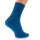 Ultraflex Cotton  dünne Baumwollsocken extra weiter Bund 39-42-petrolblau
