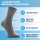 Merinowollsocken antibakteriell 42-43-aschgrau
