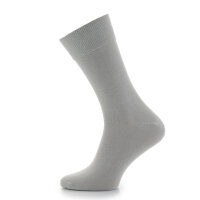 Basic Man Baumwollsocken 43-46-hellgrau