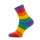 Basic Man Baumwollsocke 43-46-regenbogen