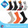 Basic Man Baumwollsocke 43-46-regenbogen