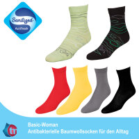 Basic Women Damen Sport Freizeit Business 36-38-regenbogen