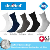 DEOMED Bamboo Silver | Bambus Diabetikersocken mit...