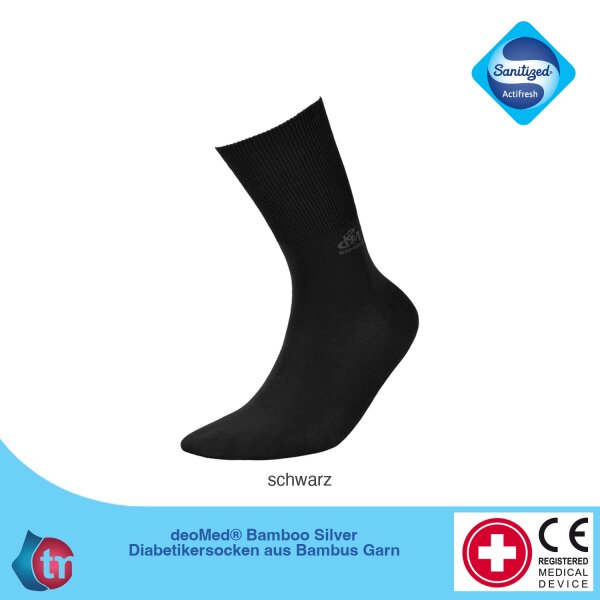Bamboo Silver schwarz-43-46