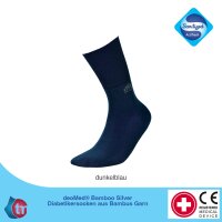 Bamboo Silver dunkelblau-39-42
