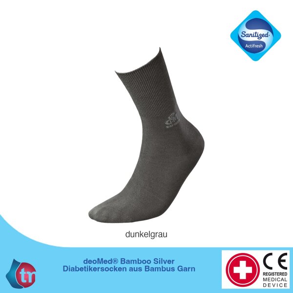 Bamboo Silver dunkelgrau-43-46