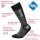 Kniestrümpfe  MOTORBIKE DEODORANT Motorrad-schwarz-grau-41-43