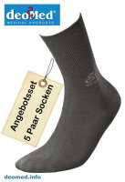 DEOMED Bamboo 5er-Set — dünne Bambus-Diabetikersocken Geschenkset