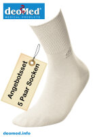 DEOMED Bamboo 5er-Set — dünne Bambus-Diabetikersocken Geschenkset