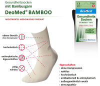5paar extra d&uuml;nne Bambus Socken Diabetiker o. Naht o. Kompression Antigeruch braun 35-38